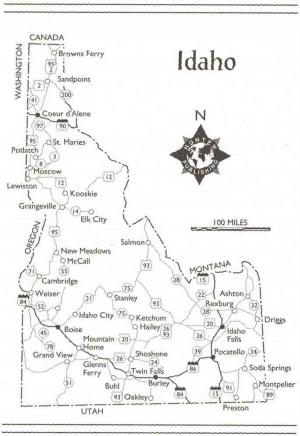Cover of the book Idaho Adventure Guide by Permenter Paris