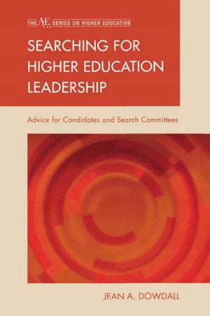 Cover of the book Searching for Higher Education Leadership by Constantine Santas