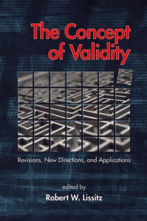 Cover of the book The Concept of Validity by Tom O'Donoghue, Elaine Lopes, Marnie O’Neill