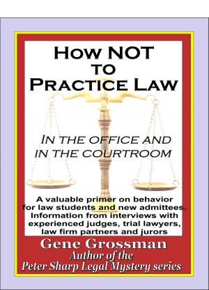 Cover of the book How NOT to Practice Law: in the Office and in the Courtroom by Edwin H. Sinclair, Jr.