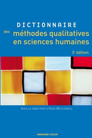 Cover of the book Dictionnaire des méthodes qualitatives en sciences humaines by Marc Vernet
