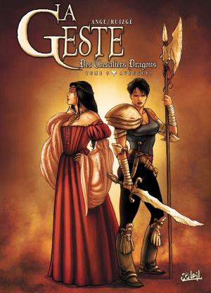 Cover of the book La Geste des Chevaliers Dragons T09 by Brice Cossu, Ange