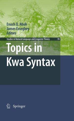 Cover of Topics in Kwa Syntax
