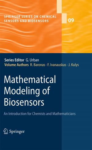 Cover of the book Mathematical Modeling of Biosensors by G. Tullock
