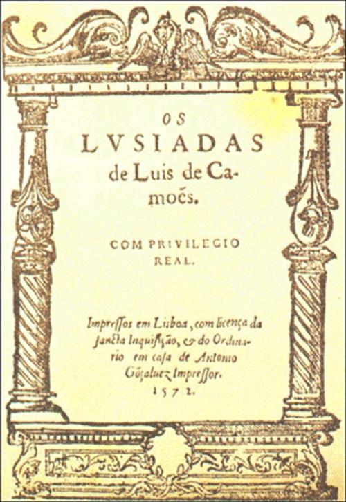 Cover of the book Os Lusíadas by Luís Vaz de Camões, Gutenberg