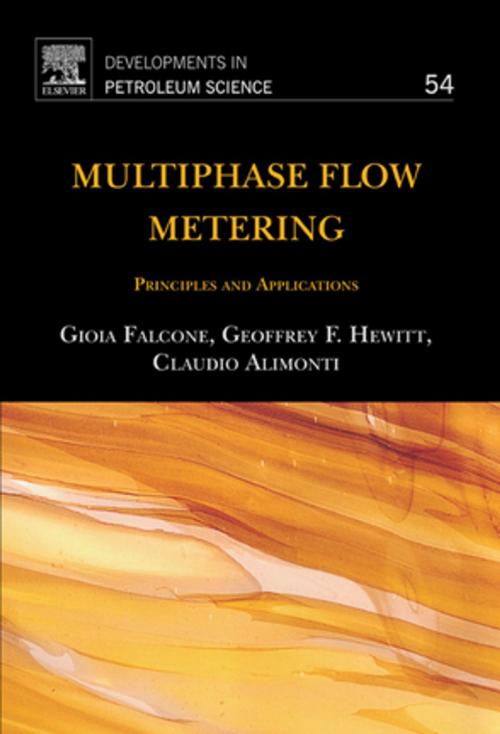 Cover of the book Multiphase Flow Metering by Gioia Falcone, C. Alimonti, Geoffrey Hewitt, Elsevier Science