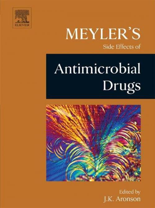 Cover of the book Meyler's Side Effects of Antimicrobial Drugs by Jeffrey K. Aronson, Elsevier Science