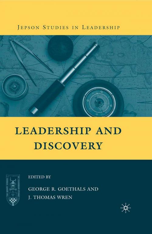 Cover of the book Leadership and Discovery by G. Goethals, J. Wren, Palgrave Macmillan US