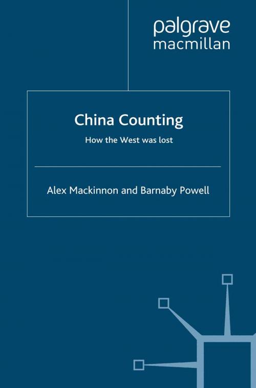 Cover of the book China Counting by A. Mackinnon, Barnaby Powell, Palgrave Macmillan UK