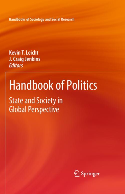 Cover of the book Handbook of Politics by , Springer New York