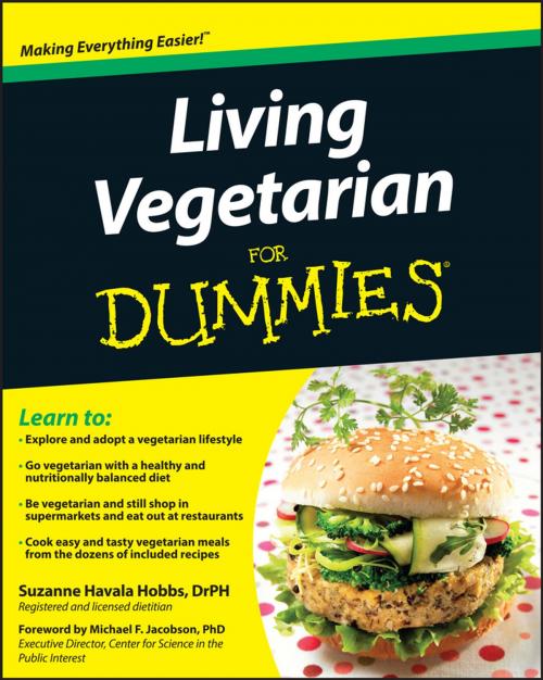 Cover of the book Living Vegetarian For Dummies by Suzanne Havala Hobbs, Wiley
