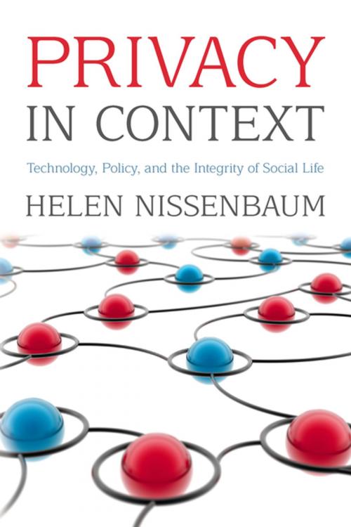 Cover of the book Privacy in Context by Helen Nissenbaum, Stanford University Press