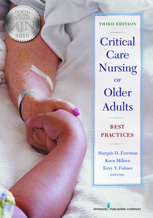 Cover of the book Critical Care Nursing of Older Adults by , Springer Publishing Company