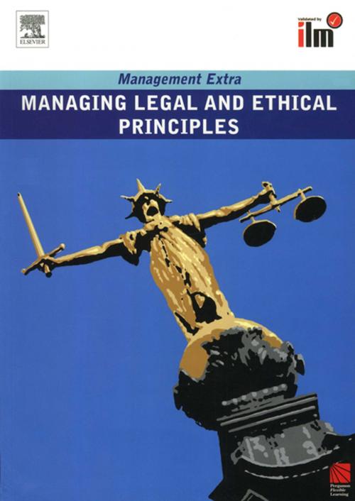 Cover of the book Managing Legal and Ethical Principles Revised Edition by Elearn, Taylor and Francis