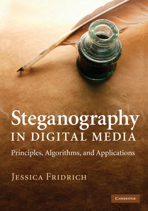 Cover of the book Steganography in Digital Media by Jessica Fridrich, Cambridge University Press