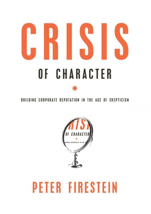 Cover of the book Crisis of Character by Peter Firestein, Union Square Press