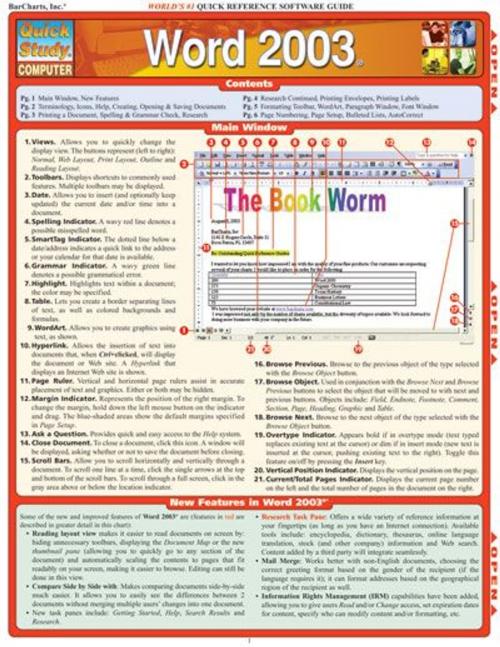 Cover of the book Word 2003 by BarCharts, Inc, BarCharts, Inc.