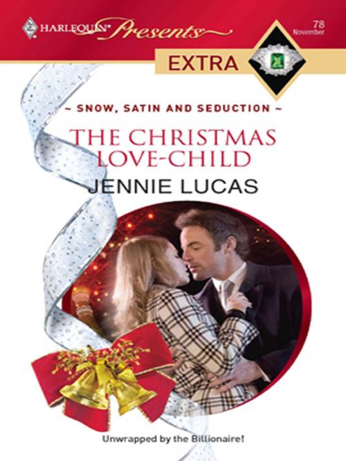 Cover of the book The Christmas Love-Child by Jennie Lucas, Harlequin