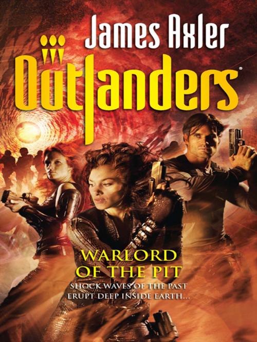 Cover of the book Warlord of the Pit by James Axler, Worldwide Library