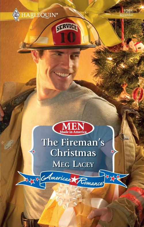Cover of the book The Fireman's Christmas by Meg Lacey, Harlequin