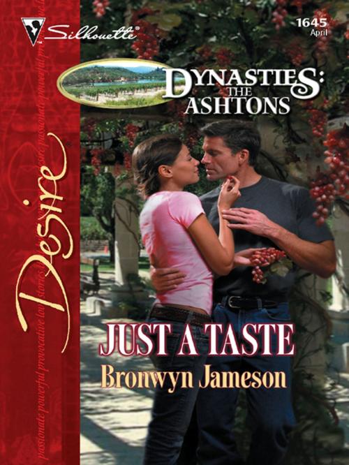 Cover of the book Just a Taste by Bronwyn Jameson, Silhouette