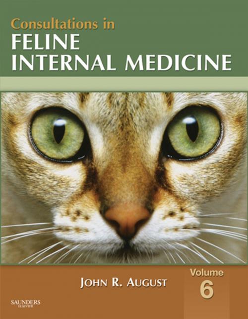 Cover of the book Consultations in Feline Internal Medicine, Volume 6 - E-Book by John R. August, BVetMed, MS, MRCVS, Elsevier Health Sciences