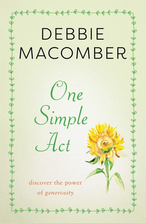 Cover of the book One Simple Act by Debbie Macomber, Howard Books