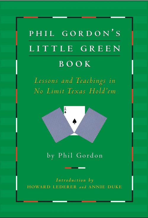Cover of the book Phil Gordon's Little Green Book by Phil Gordon, Gallery Books