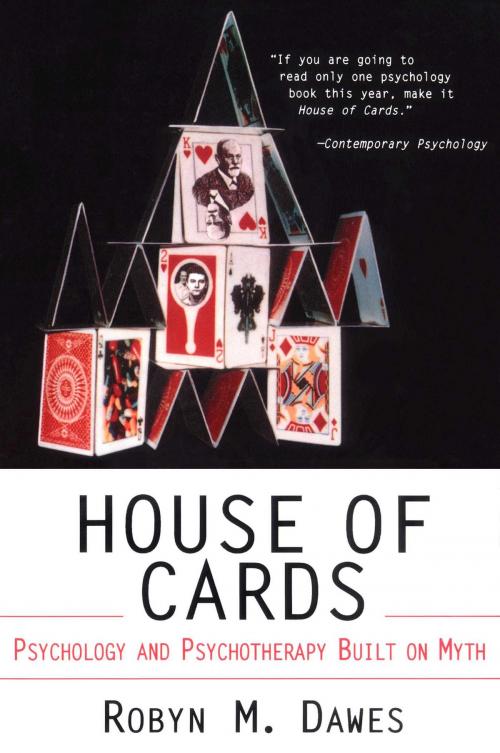 Cover of the book House of Cards by Robyn Dawes, Free Press