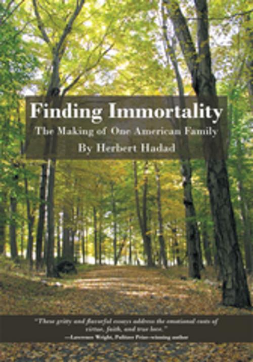 Cover of the book Finding Immortality by Herbert Hadad, iUniverse