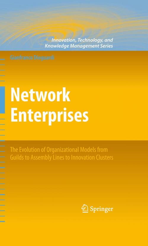 Cover of the book Network Enterprises by Gianfranco Dioguardi, Springer New York