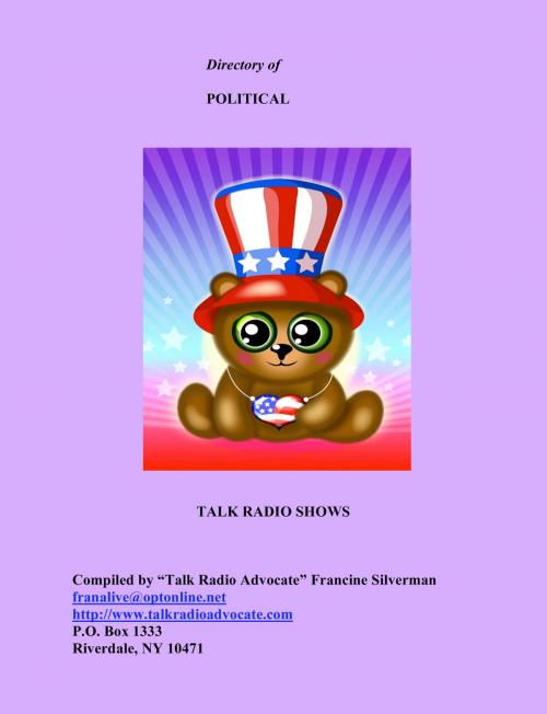 Cover of the book Directory of Political Talk Radio Shows by Francine Silverman, Francine Silverman