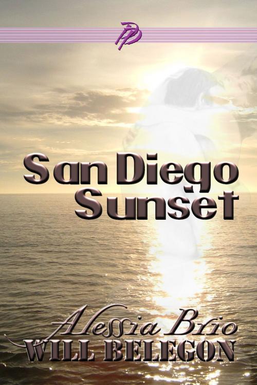Cover of the book San Diego Sunset by Alessia Brio, Purple Prosaic