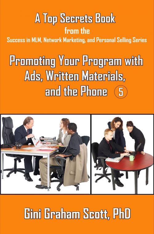 Cover of the book Top Secrets for Promoting Your Program with Ads, Written Materials, and the Phone by Gini Graham Scott, Gini Graham Scott