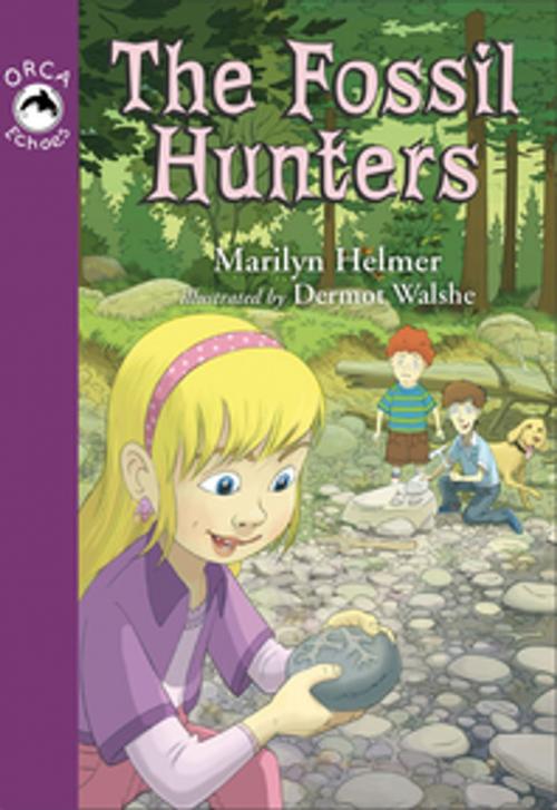 Cover of the book The Fossil Hunters by Marilyn Helmer, Orca Book Publishers