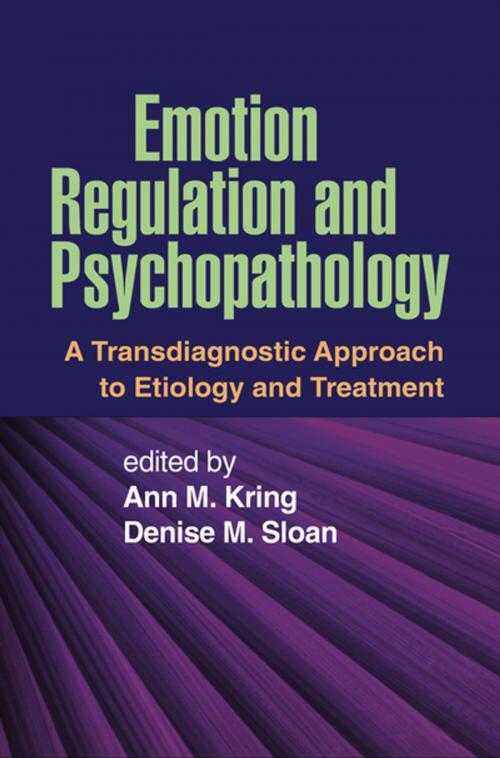 Cover of the book Emotion Regulation and Psychopathology by , Guilford Publications