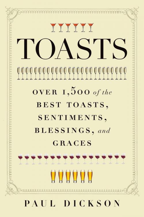 Cover of the book Toasts by Paul Dickson, Bloomsbury Publishing