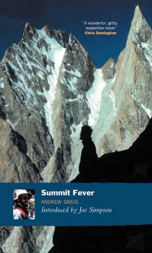 Cover of the book Summit Fever by Andrew Greig, Canongate Books