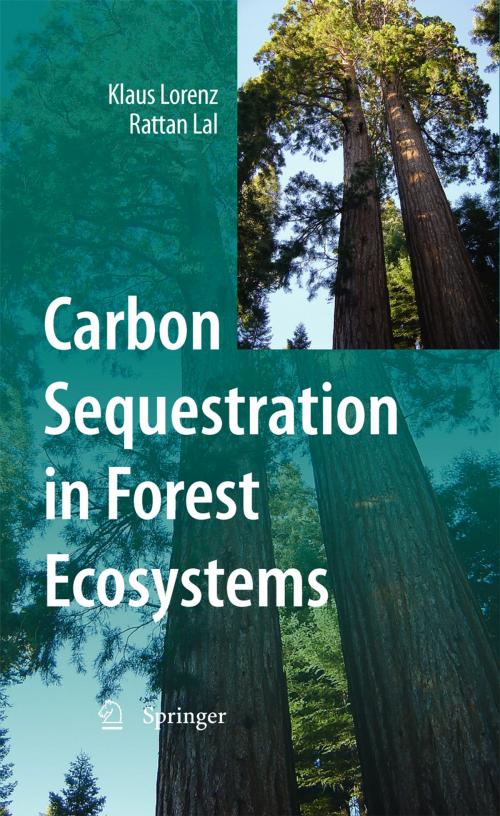 Cover of the book Carbon Sequestration in Forest Ecosystems by Klaus Lorenz, Rattan Lal, Springer Netherlands