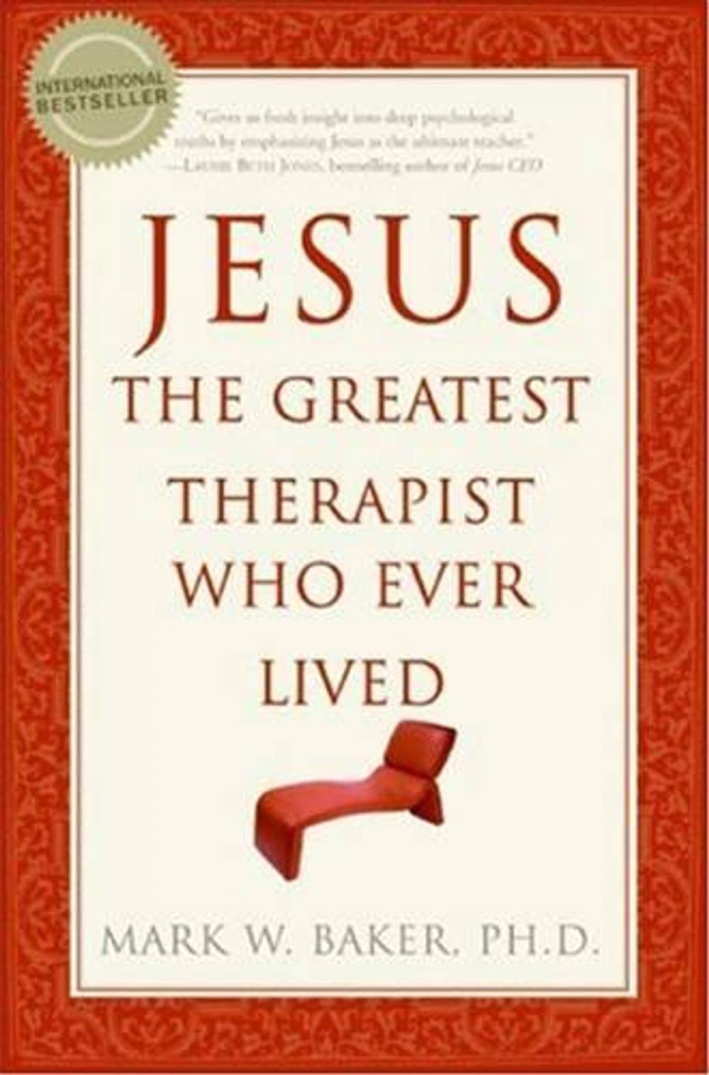 Big bigCover of Jesus, the Greatest Therapist Who Ever Lived