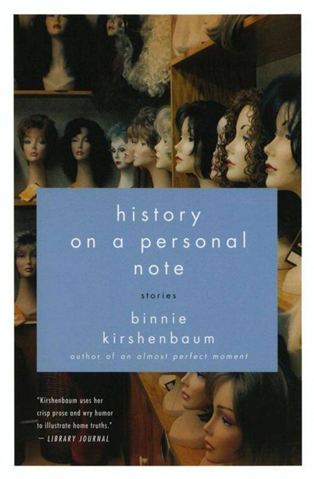 Big bigCover of History on a Personal Note