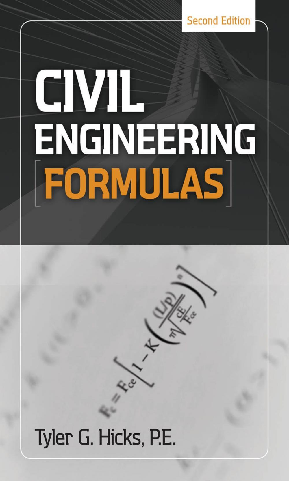 Big bigCover of Civil Engineering Formulas