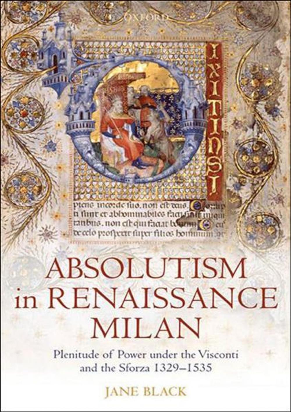 Big bigCover of Absolutism in Renaissance Milan