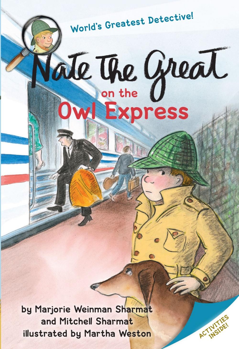 Big bigCover of Nate the Great on the Owl Express