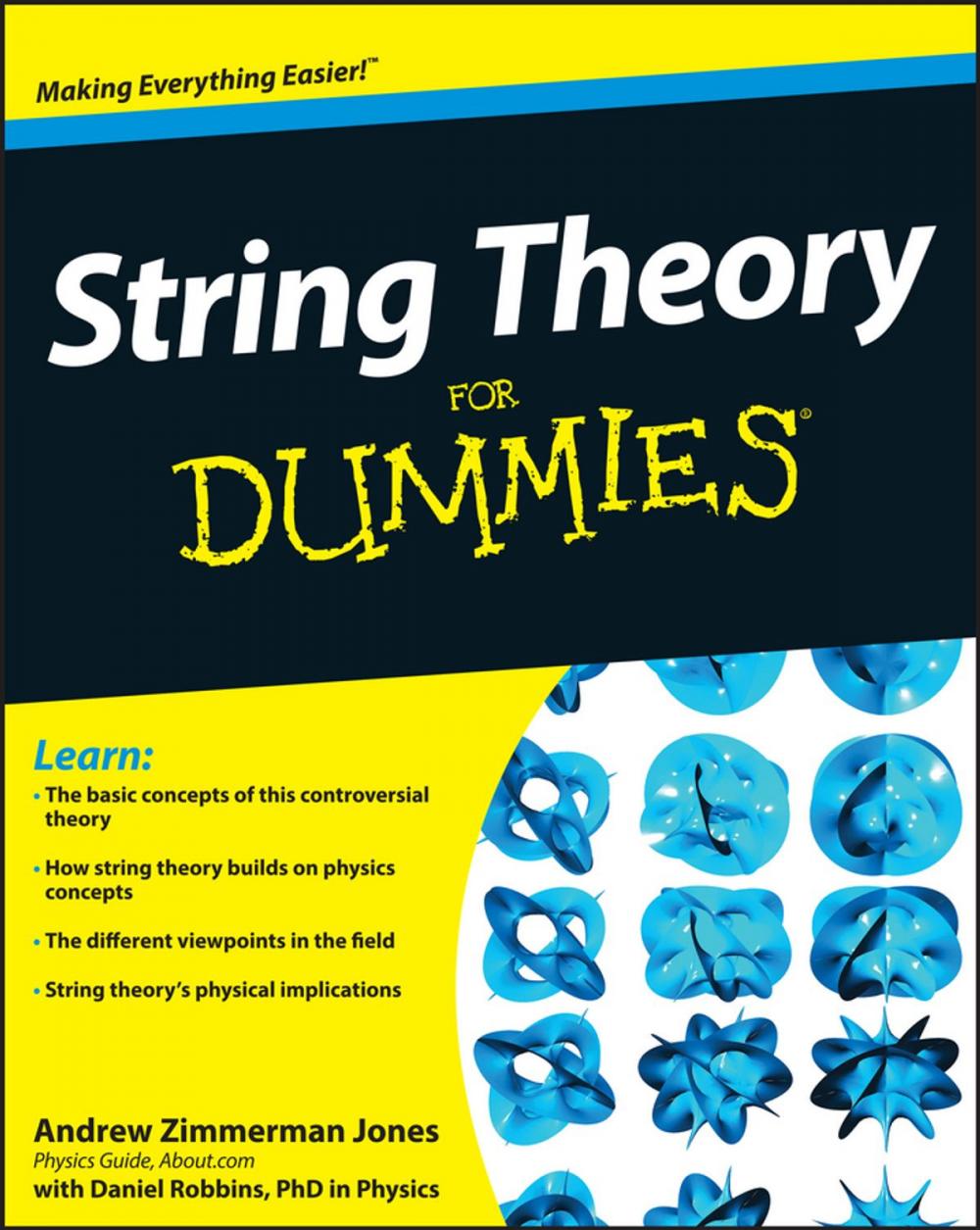 Big bigCover of String Theory For Dummies