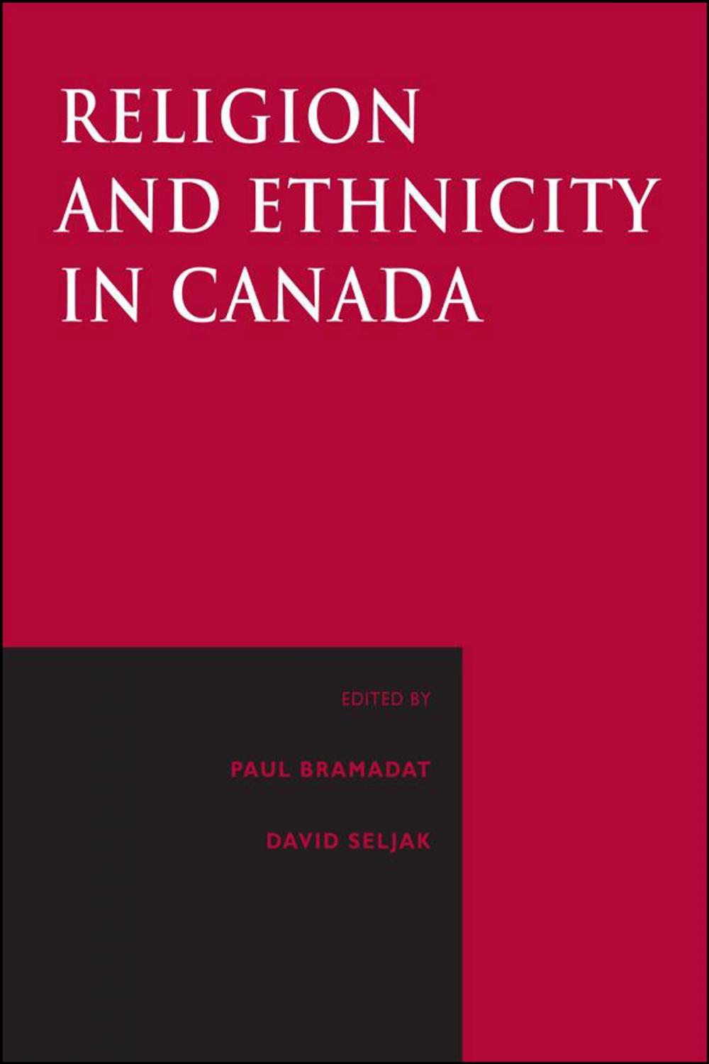 Big bigCover of Religion and Ethnicity in Canada