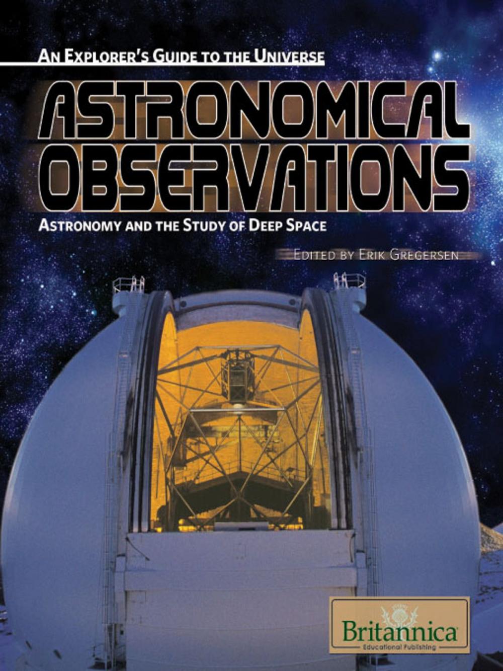 Big bigCover of Astronomical Observations: Astronomy and the Study of Deep Space