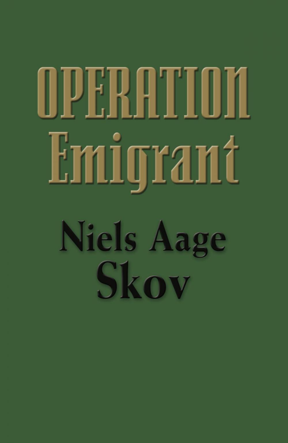 Big bigCover of Operation Emigrant