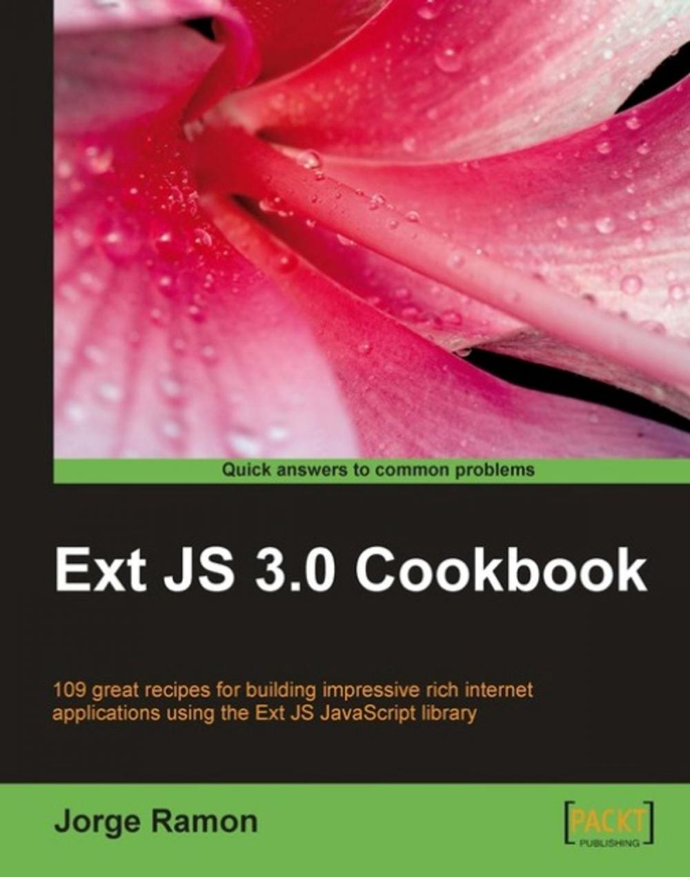 Big bigCover of Ext JS 3.0 Cookbook