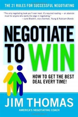 Book cover of Negotiate to Win